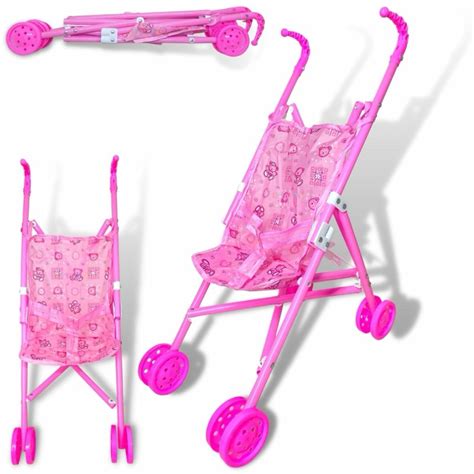 Carrinho De Boneca Bebe Reborn Brinquedo Infantil Passeio Shopee Brasil