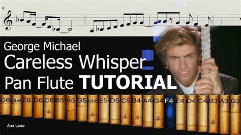 George Michael Careless Whisper Pan Flute TUTORIAL YouTube