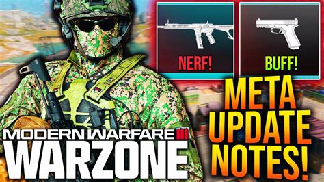 Warzone Surprise Meta Update Patch Notes Superi Nerf Cor Fixed