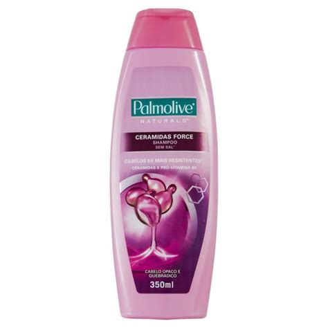 Shampoo Palmolive 350ml Naturals Ceramidas Force Shimodinha Supermercado