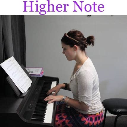 higher note