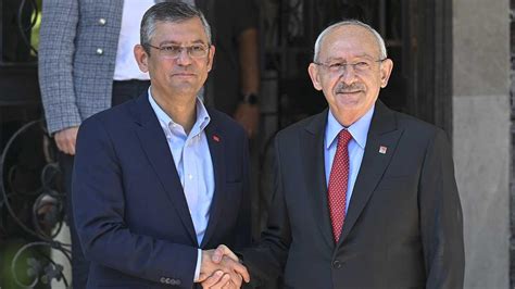 CHP Genel Başkanı Özel den Kılıçdaroğlu na ziyaret Son Dakika Haberleri