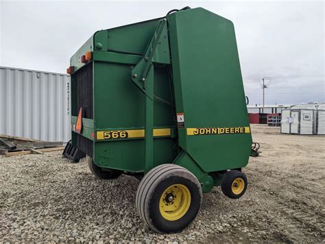 1997 John Deere 566 Round Baler 24df Team Auctions