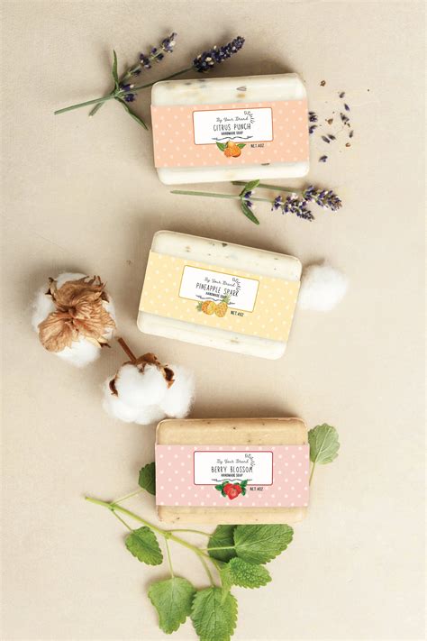 Soap Label Template Canva Soap Label Sticker Soap Label Etsy Canada