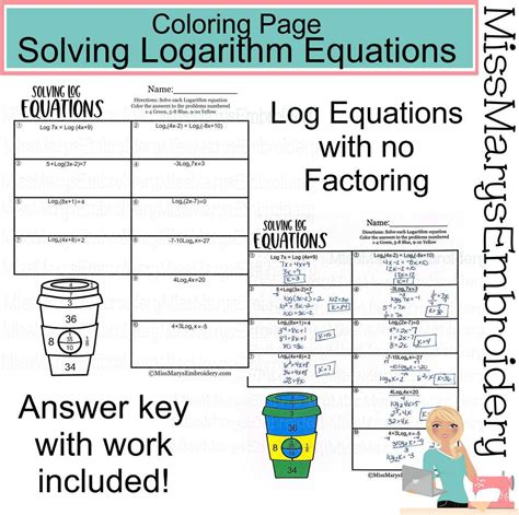 Logarithmic properties worksheet | Live Worksheets - Worksheets Library