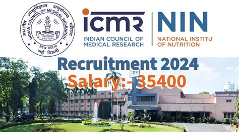 ICMR NIN Recruitment 2024 Notification Out Apply Now