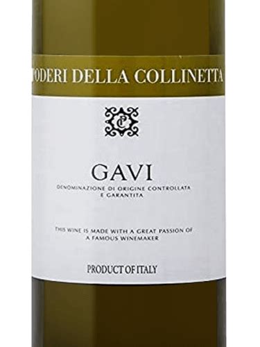 Roberto Sarotto Poderi Della Collinetta Gavi Vivino Canada