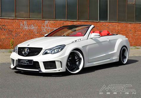 Mercedes Benz E Class Cabriolet Gets A New Look From Mec Design