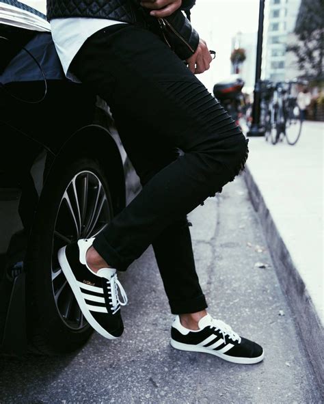 mens black adidas gazelle - Bethann Tellez