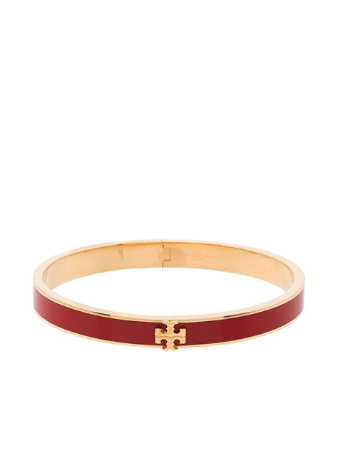 Tory Burch Kira Double T Bracelet Farfetch