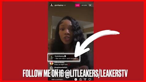 Glo Rilla Goes Off On Ig After Firing Her BodyGuard Live Fredo Bang