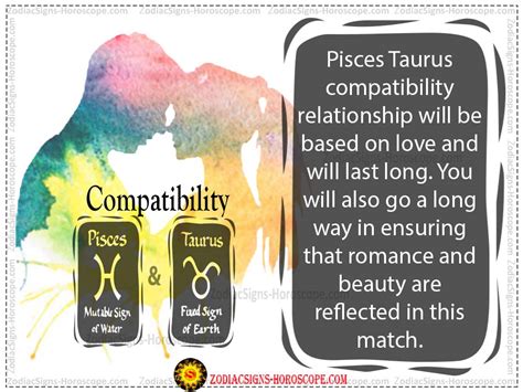 Pisces And Taurus Compatibility Love Life Trust And Patibility