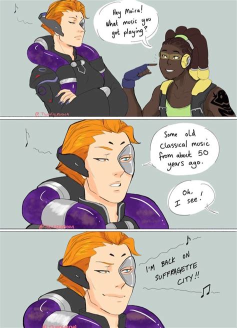 Lol Moira | Overwatch memes, Overwatch comic, Overwatch