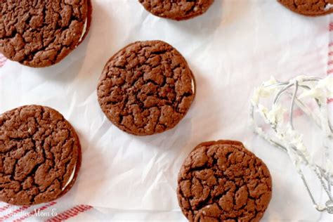 Quick Chocolate Fudge Sandwich Cookies Kitchen Divas