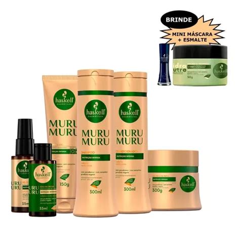 Shampoo Murumuru Kit 300ml Brinde Parcelamento Sem Juros