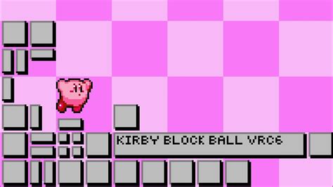 Kirby Block Ball Vrc Part Youtube