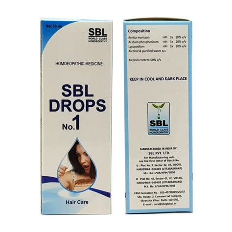 Buy Sbl Drops No Hair Care Ml Online At Discounted Price Netmeds