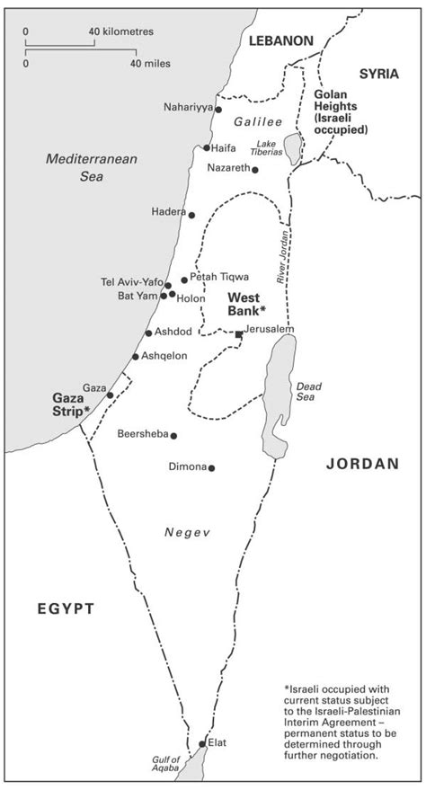 Map Of Israel Judah Visual Unit 45 Off