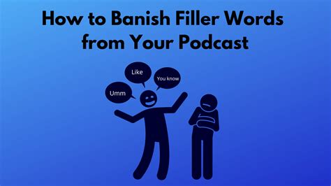 How To Stop Using Filler Words On Your Podcast East Coast Studio