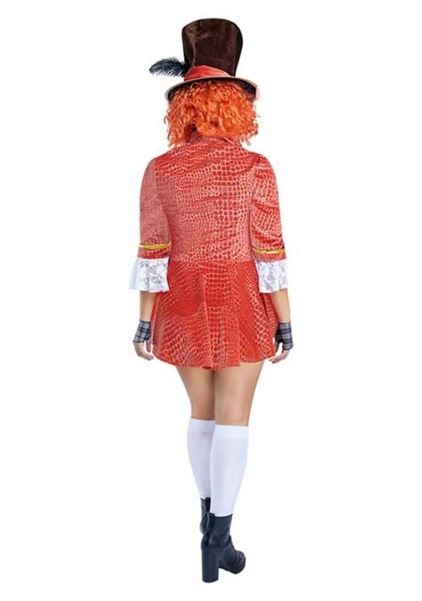 Plus Size Womens Adventurous Hatter Costume Sexy Storybook Costumes