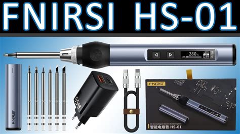 FNIRSI HS 01 An Intelligent And Affordable Soldering Iron YouTube