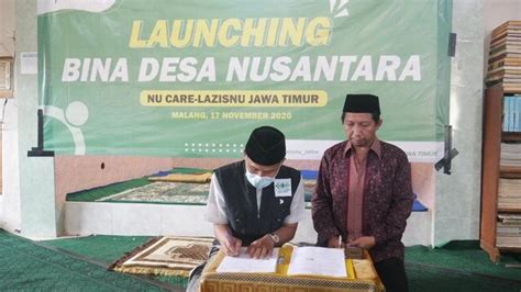 Program Bina Desa Nusantara LAZISNU Jatim Sejahterakan Daerah