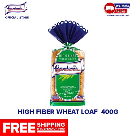 Gardenia High Fiber Wheat Bread 400g Lazada Ph