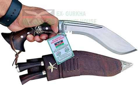 Hand Forged 10 Hunting Khukuri Engraved Gurkha Knife Handmade Kukri Machete Kukri Knives Kukri