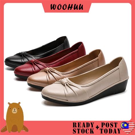 Ready Stock Woohuu Lofifi Loafers Kasut Perempuan Women Sandal Shopee