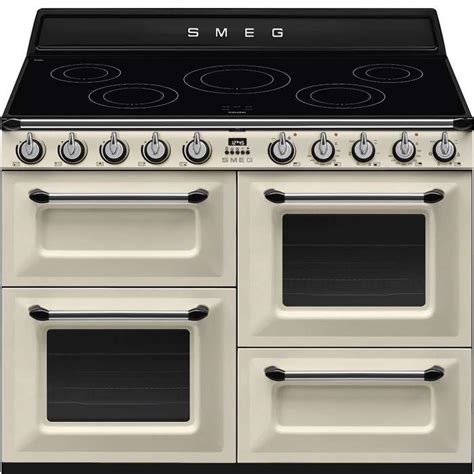 Cuisinière à induction Smeg Victoria TR4110IP2 Crème 110 cm