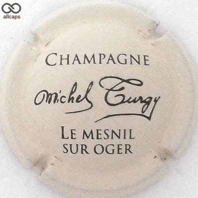 Capsule 1 a Crème et noir Champagne Turgy Michel AllCaps