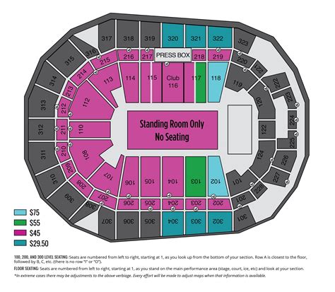 Seating Charts | Iowa Events Center