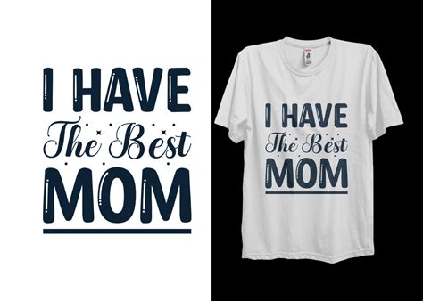 Mom Typography T Shirt Design Behance