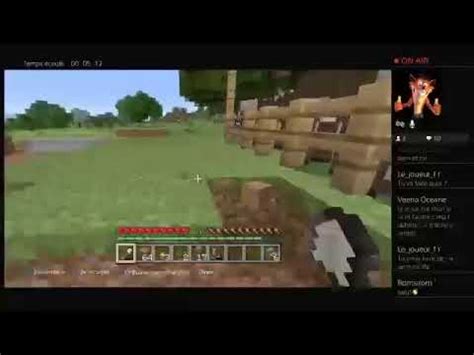 LIVE MINECRAFT SURVIE SOLO PS4 FR YouTube