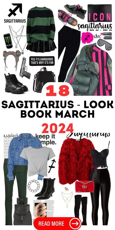 Sagittarius Outfits Look Book March Aesthetic Winter Style Guide