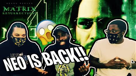 The Matrix Resurrections Official Trailer 2021 REACTION Keanu