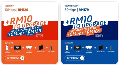 Unifi 30mbps At Rm139month 50mbps At Rm189month Malaysiainternet