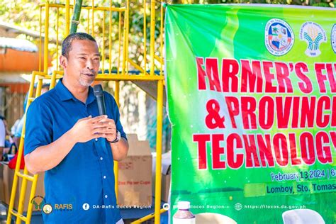 Around Farmers From The Province Of La Union Gathered For A Farmers