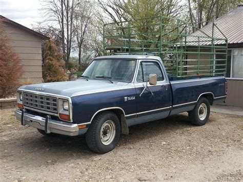 Find Used 1985 Dodge D250 Prospector Series Lwb In Caldwell Idaho United States For Us 300000