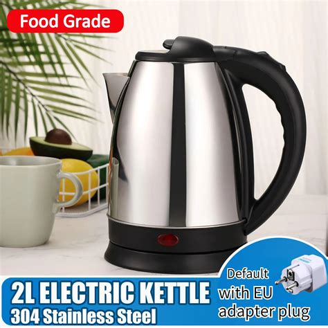 Bouilloire Lectrique Portable En Acier Inoxydable Cafeti Re Chauffe Eau