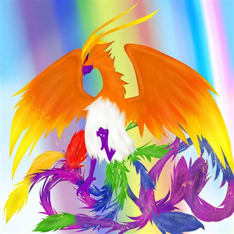 How I Think Ho Oh Should Be By Tioma The Eevee Girl On Deviantart