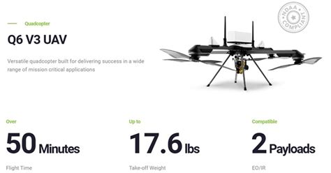 ideaForge and Drone Nerds unveil Q6 V3 UAV for US public safety agencies