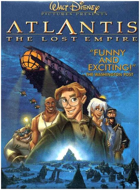 Animated Film Reviews: Atlantis: The Lost Empire (2001) - A Disney ...