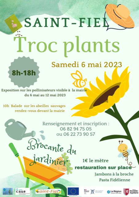 Troc Plants Commune De Saint Fiel Mairie Creuse