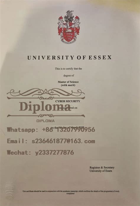 How Much Does It Cost To Buy University Of Essex Fake Certificates