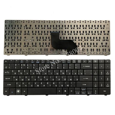 Teclado ruso para portátil ACER Aspire 5516 5517 5332 5532 5534