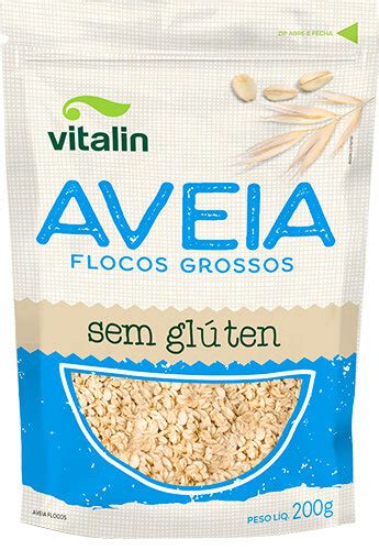 Aveia Flocos Grossos Vitalin G Vitalin Sem Gl Ten