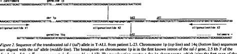 Figure From Rearrangements Of The Tal Locus As Clonal Markers For T