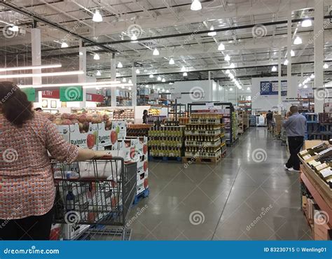 Interior Of Nice Store Costco Editorial Image Image Of Buyer Shopper