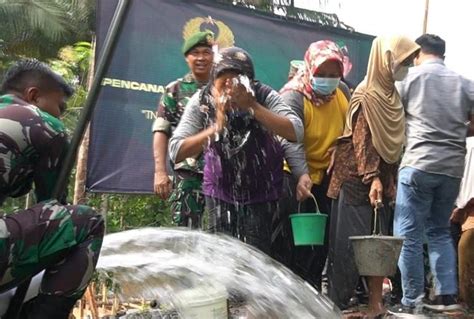 Bantu Pemerintah TNI AD Canangkan Program Manunggal Air Bersih